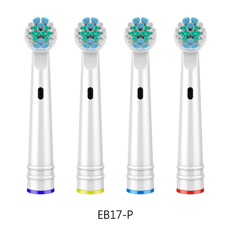 Cabezales de repuesto para cepillo de dientes eléctrico, cerdas suaves para limpieza facial Oral B, para blanquear Corss Sensitive, 40 Uds.
