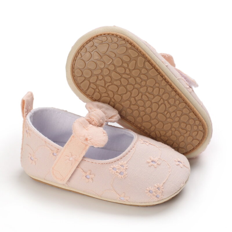 Baby Girl Shoes Newborn Soft Moccasins Gold Moccs Shoes Infant Cute Fashion Bow oddler 0-18M First Walkers Rubber Soled Antiskid
