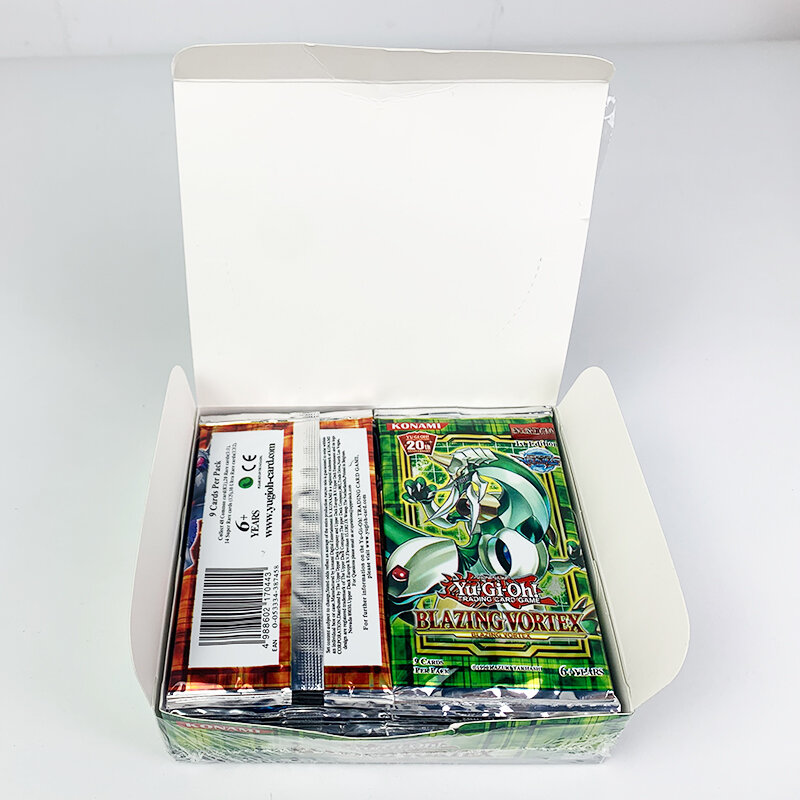 Yugioh-tarjetas Flash raras para niños, tarjetas de papel de juego Yu Gi Oh, juguetes para niños, colección de regalos de papelería de Navidad