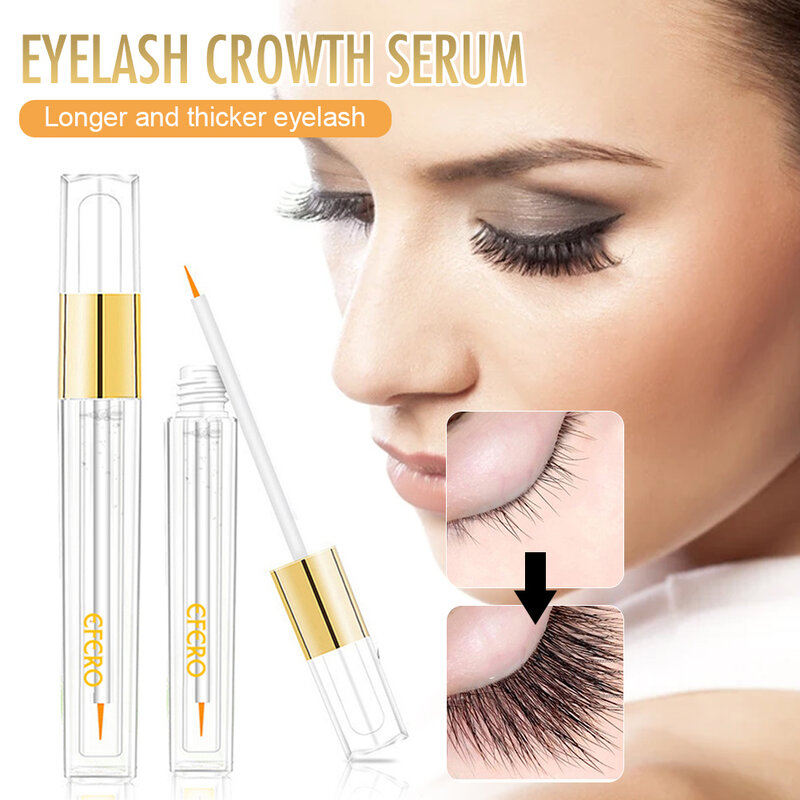 Eyelash Growth Serum Eyelash Enhancer สำหรับขนตายาวขนตาหนาตา Lashes Extensions เซรั่มแต่งหน้าสำหรับสตรี