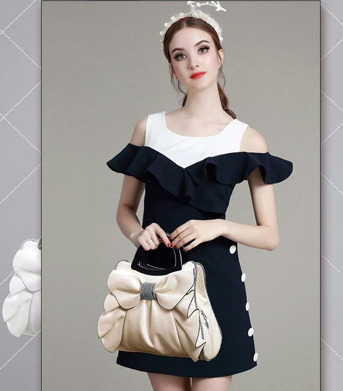 2020 designer feminino dividir bolsas de couro ruched flores dot arco bolsas de ombro bolsa mensageiro bolsas bolsa mão tote