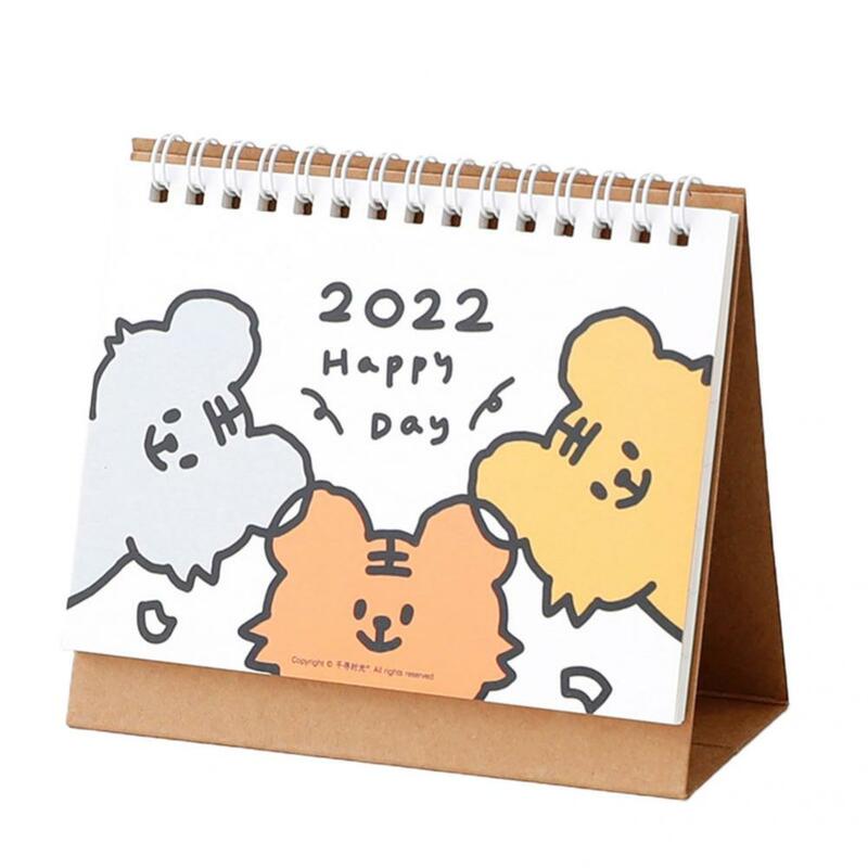 Полезный календарь с тигром праздничный плотный материал Тигр маленькие календари