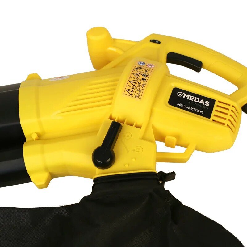 3000W/High Power Leaf Blowers & Vacuums Garden Electric Tool Cleaner Dust Collecting Leaf Blowing Remover With 10M Power Cable