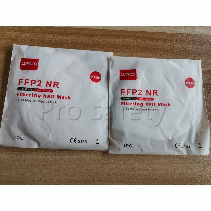 10-100PCS FFP2 NR Face Masks Safety Dust Respirator CE Protection 5 Layers Filter Breathable Mouth Masks Individually Packed