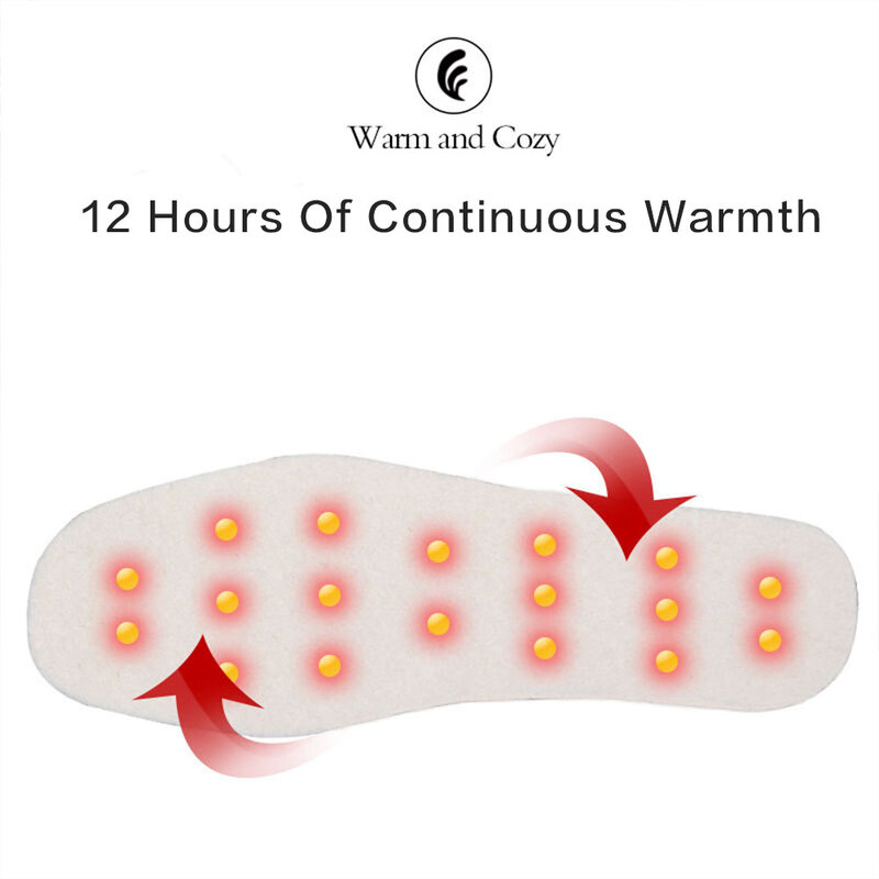 VXM soletta per sport invernali ispessita da 6MM In lana come feltro soletta calda traspirante antiodore adatta per una lunga passeggiata nella neve