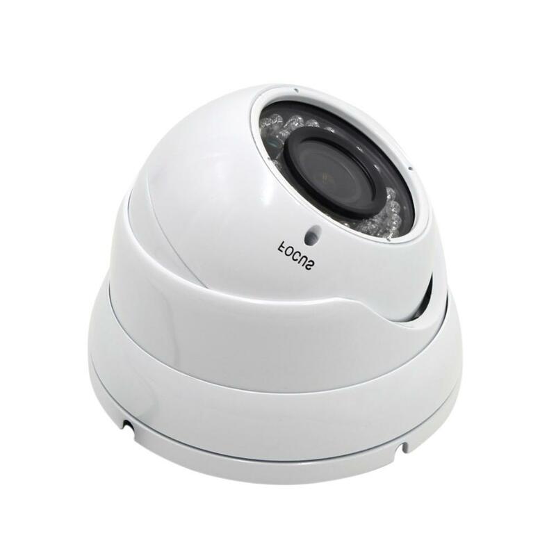Kamera CCTV Pengawasan Dalam Ruangan 5MP Dome Metal Vandal Proof 2.8-12Mm Lensa Zoom Manual IR Night Vision 4 IN1 Kamera AHD Keamanan