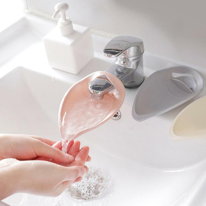 1Pc Kraan Extender Waterbesparende Helpen Kinderen Wassen Handen Apparaat Badkamer Keuken Accessoires Zinken Kraan Extension Dropshipping