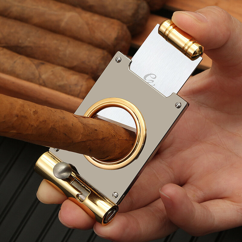 Couteau à cigares Portable en acier inoxydable, ciseaux à cigares Ec-52