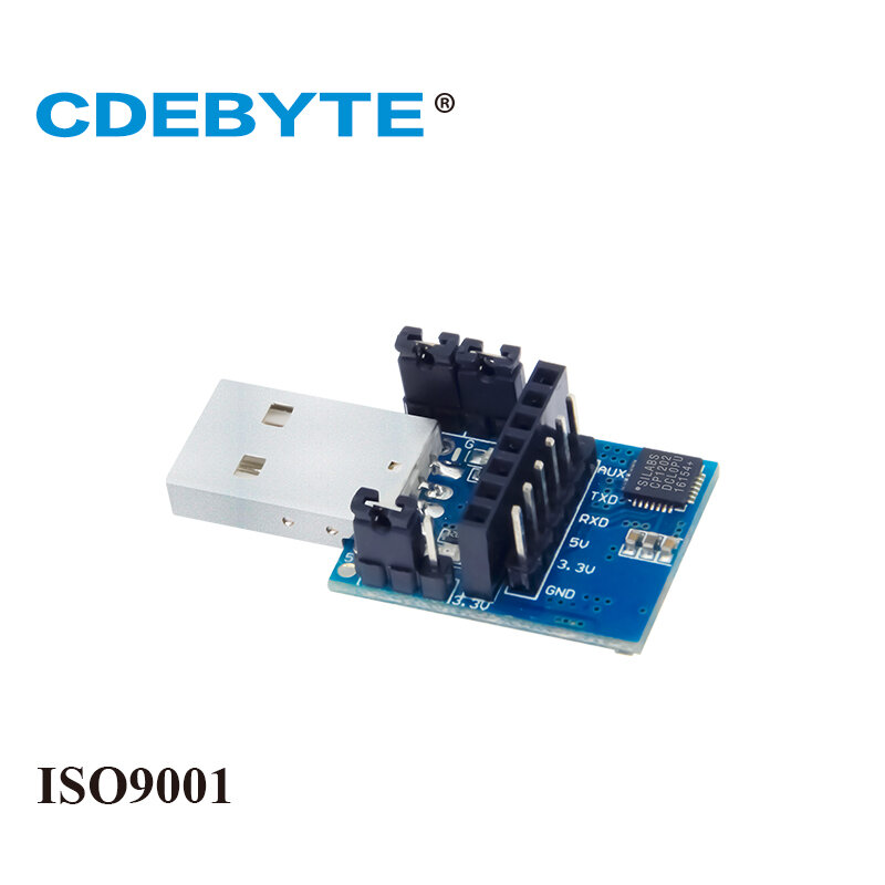 E15-USB-T2 USB-TTL 3.3vまたは5vuartワイヤレスシリアルポートモジュールに使用されるテストボード