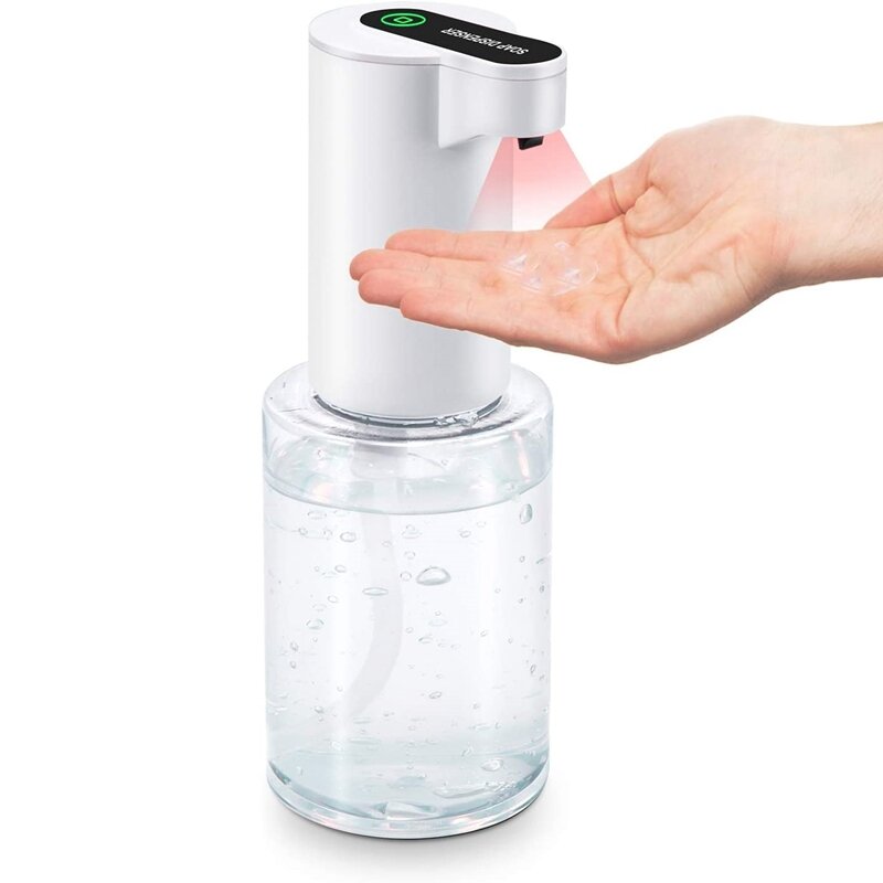 Automatische Alcohol Dispenser Touchless Spuitmachine Sensor Druk Zeepdispenser 350Ml Zeepdispenser Geschikt Voor Thuis
