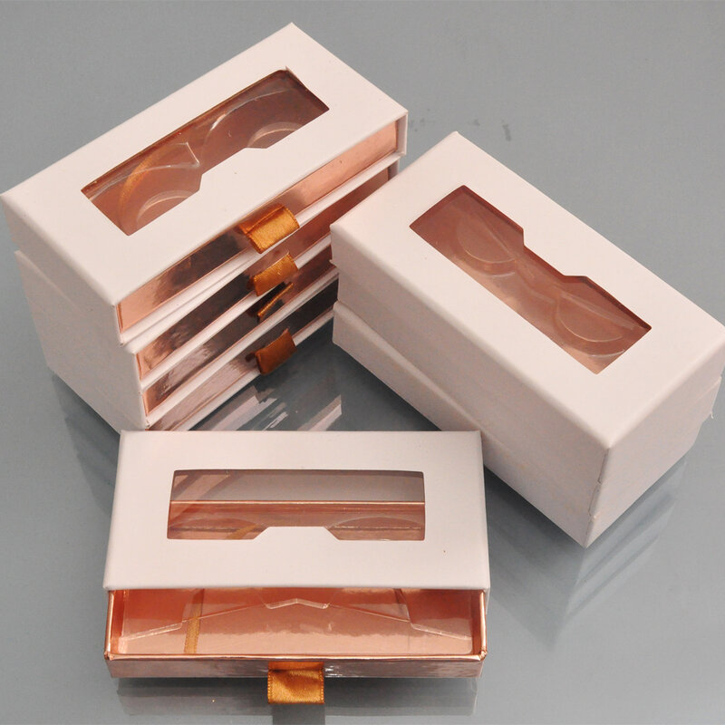 Hurtownie sztuczne rzęsy pudełeczko własne logo lash pudełka pakiet faux cils 25mm 3D rzęsy z norek etui magnetyczne luzem sprzedawców
