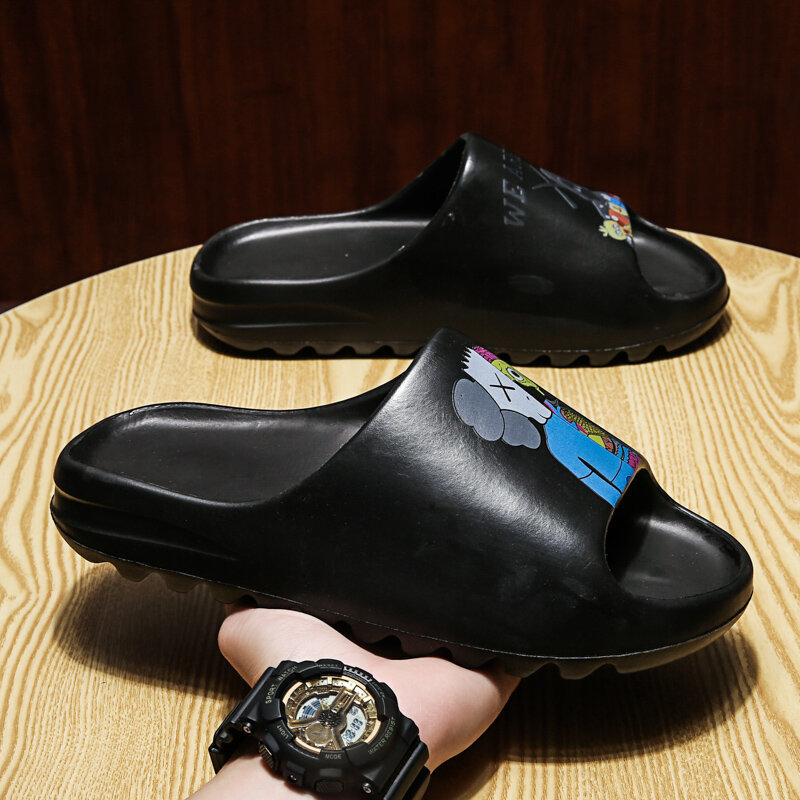 Yzy – sandales de plage respirantes et fraîches pour hommes et femmes, chaussures d'été légères, grande taille 34-46, style ROBOT unisexe