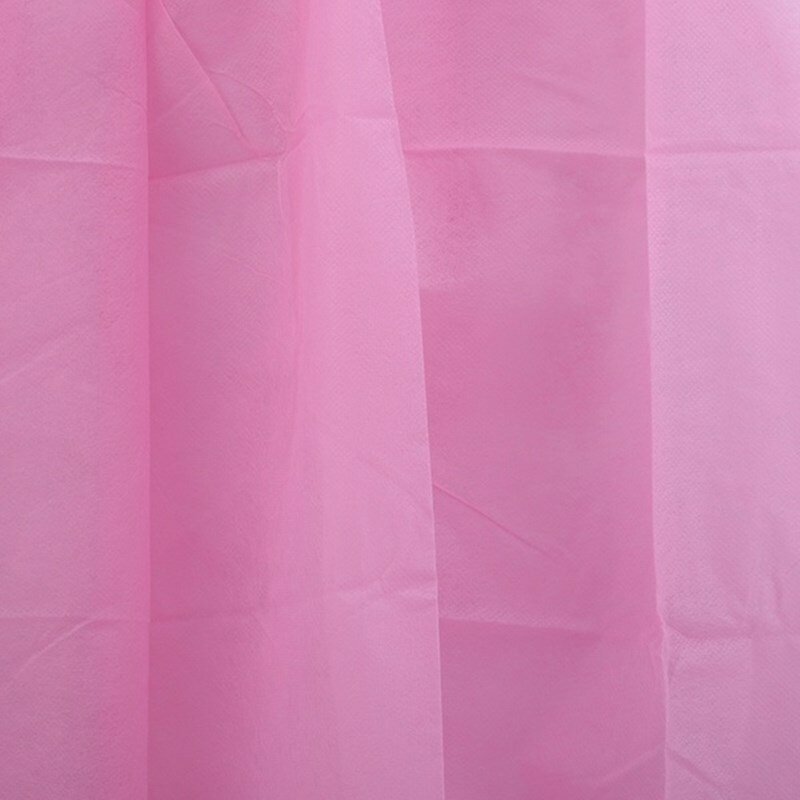50 ピース/セット使い捨てバススカートピンクの不織布のオフスパドレス薄型通気性汗ラップチェストの女性のワンサイズ製品