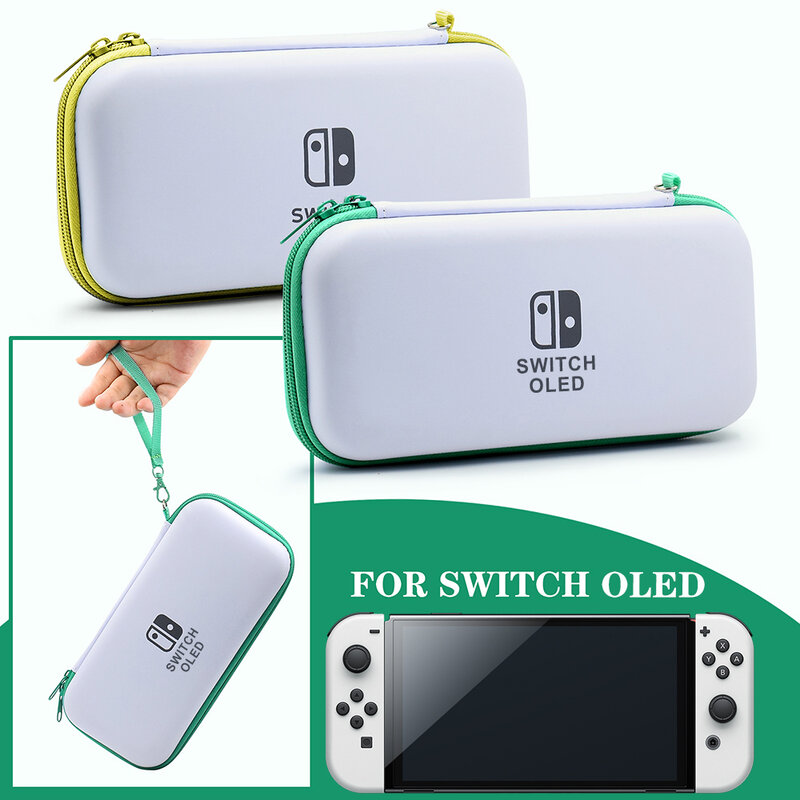 Étui pour Nintendo Switch, sacoche de transport pour Console OLED, Pochette de protection, sac de rangement dur, Pochette OLED pour accessoires de jeu