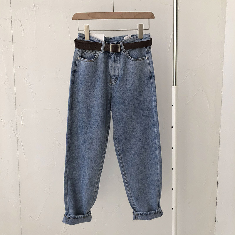 ZHISILAO Straight Jeans Women Plus Size Vintage Boyfriend Streetwear ...