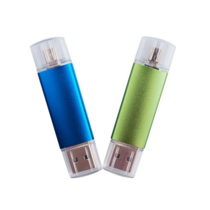 Smart Phone USB Flash Drive Metal Pen Drive 64gb Pendrive 8gb 16gb 32gb 4gb OTG External Storage Usb Memory Stick Flash Drive