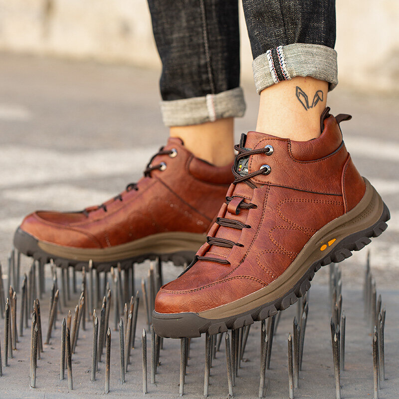Produsen Pasokan Sepatu Keselamatan Terisolasi Anti-benturan Sepatu Keselamatan Hiking Musim Semi Musim Panas Jaring Bersirkulasi Kerja Musim Semi Musim Panas