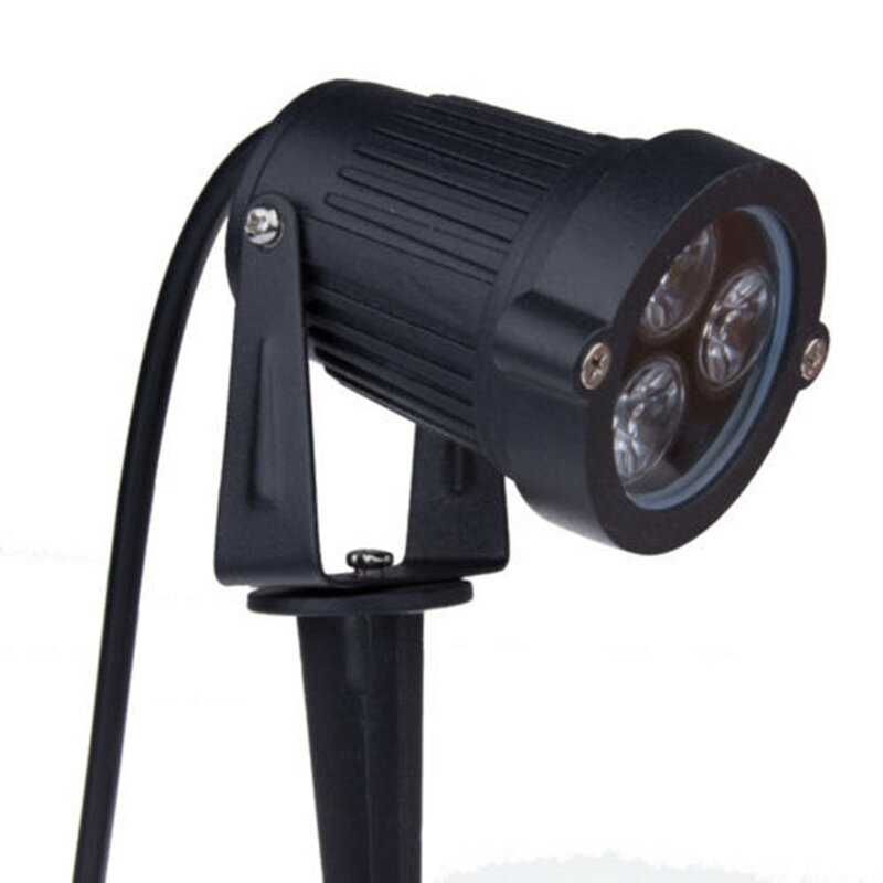 Luz LED para césped y jardín COB de 220V,110V,12V,lámpara de punta para exteriores, #9W Spike type 