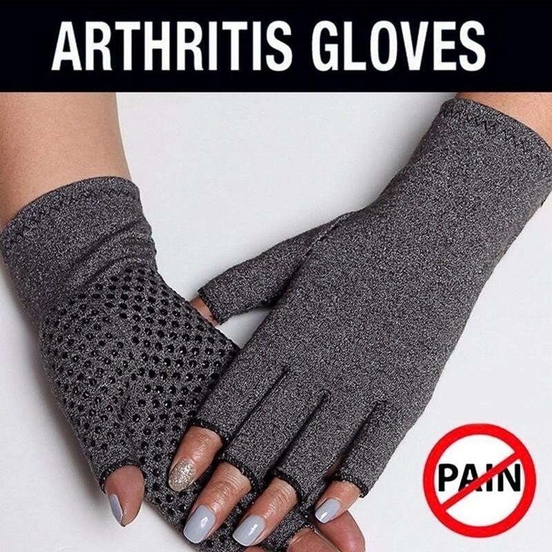 Guanti da artrite invernali guanti da compressione per terapia Anti artrite e dolore dolore alle articolazioni guanti antiscivolo per esterni caldi