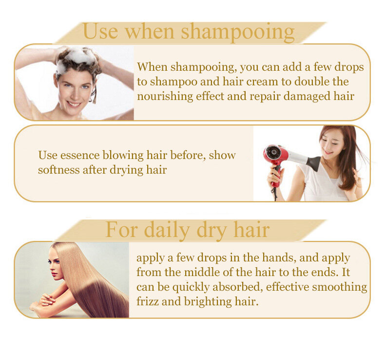 Haarausfall Produkte für Haarwuchs Serum Flüssigkeit Haarpflege Ätherisches Öl Kraut Natürliche Pflege Behandlung Haar Salon