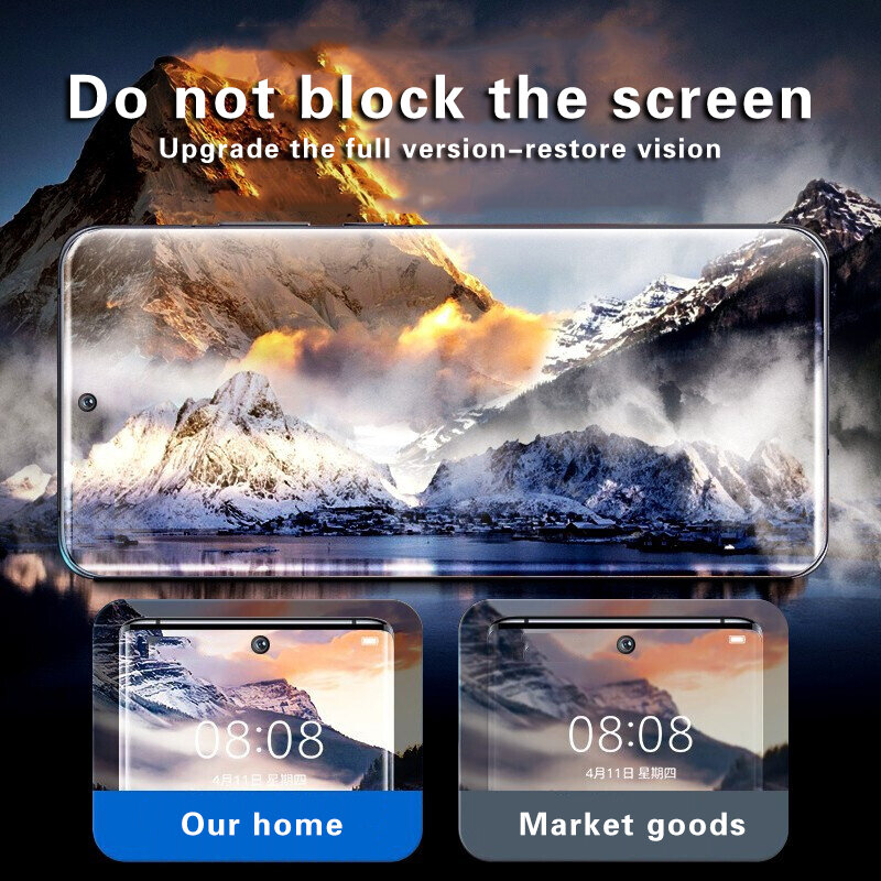 3 pezzi di vetro temperato a copertura totale per Samsung Galaxy S21 Plus A10 A20 A30 A40 A50 A60 A70 A51 A52 A71 A20E proteggi schermo in vetro