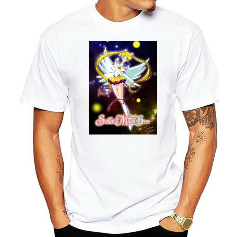 Nova sailor moon sailor estrelas anime tv mostrar menus camiseta roupas tamanho S-2Xl street wear moda camiseta