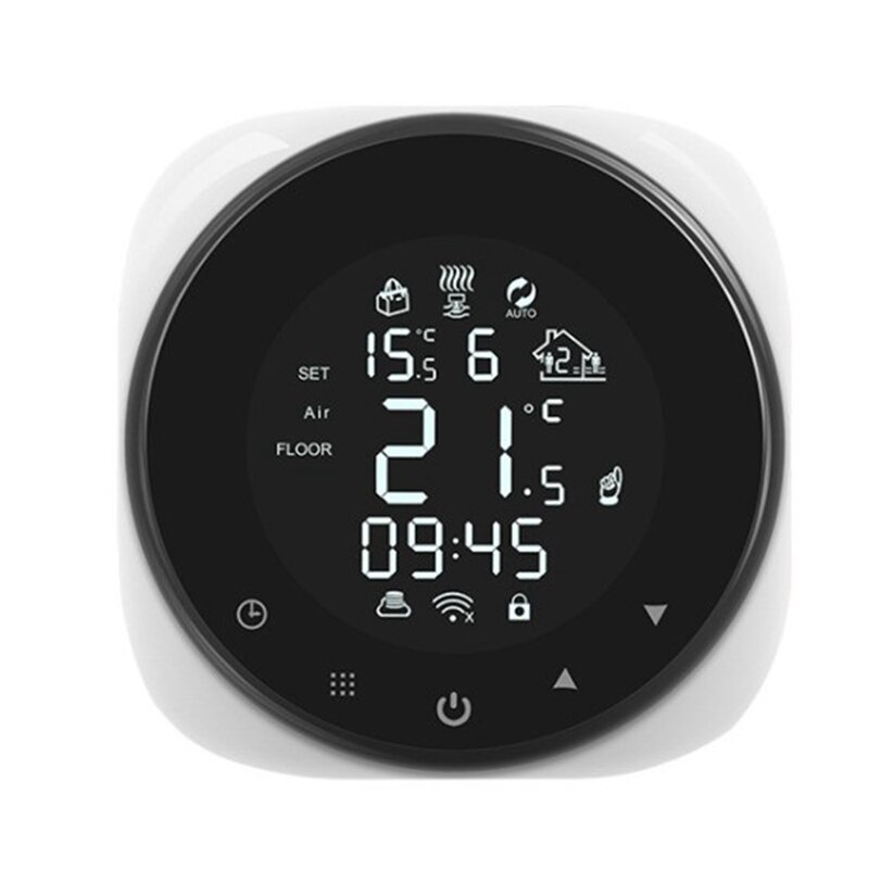 가스 보일러 용 Tuya Smart Wifi 온도 조절기 온도 컨트롤러는 Alexa Google Home, 3a와 함께 작동합니다.