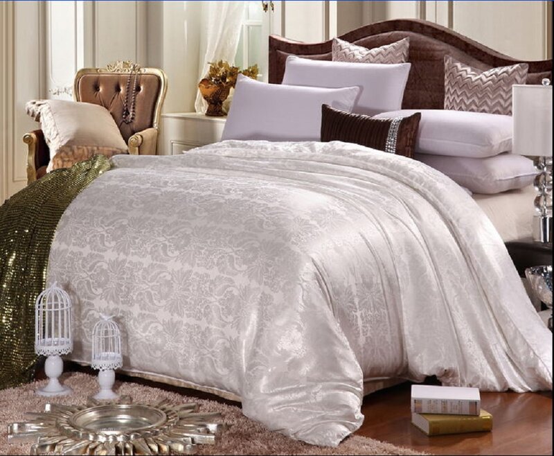 Идеальное одеяло из 100% натурального шелка тутового шелкопряда, всесезонное удобное и теплое одеяло из чистого хлопка