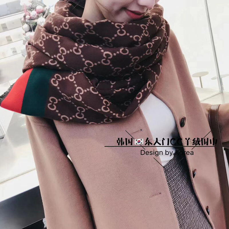 Модный весенне-летний Роскошный дизайнерский хлопковый женский шарф для женщин