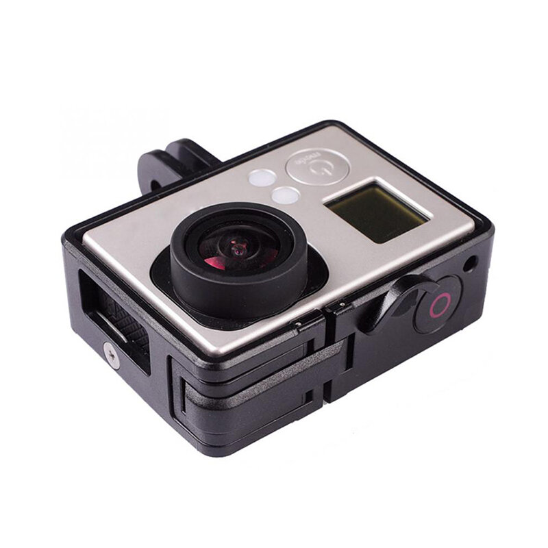 Für GoPro Zubehör Standard Rahmen Montieren Schutz Gehäuse Fall für Go Pro Hero 4 3 3 + Action Kamera