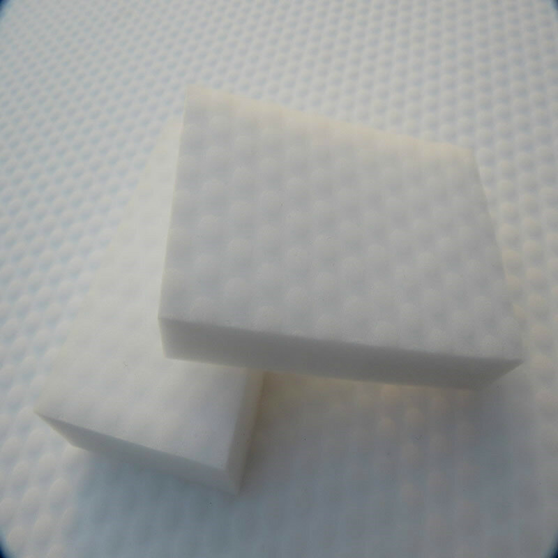 Doble comprimido esponja mágica de melamina borrador pad Esponja de limpieza nano para lavar platos, duradera, de alta densidad, nano