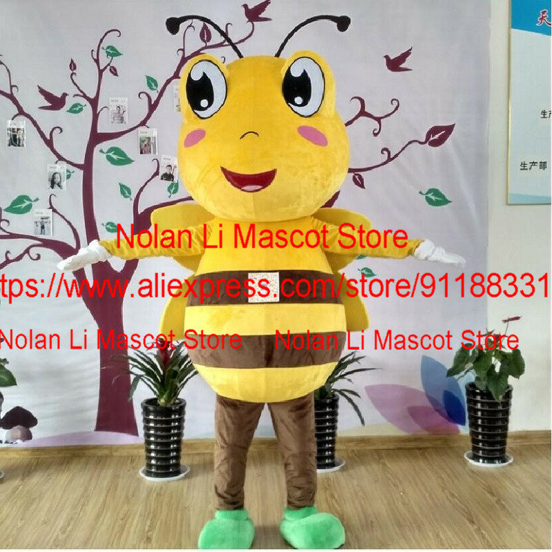 Heißer Verkauf 10 Arten Biene Maskottchen Kostüm Cartoon Spiel Rollenspiel Geburtstags feier Kostüm Werbung Karneval 2020-13