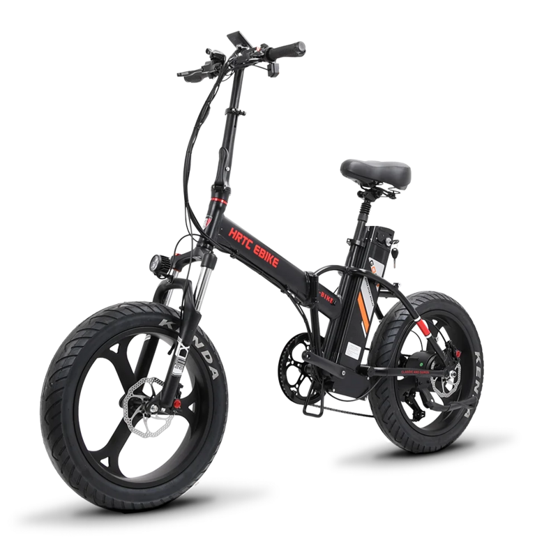 20 인치 여행 전기 자전거 지방 타이어 눈 자전거 500w 모터 48V 20ah 리튬 이온 배터리 유압 브레이크 접이식 지방 ebike 범위 180km