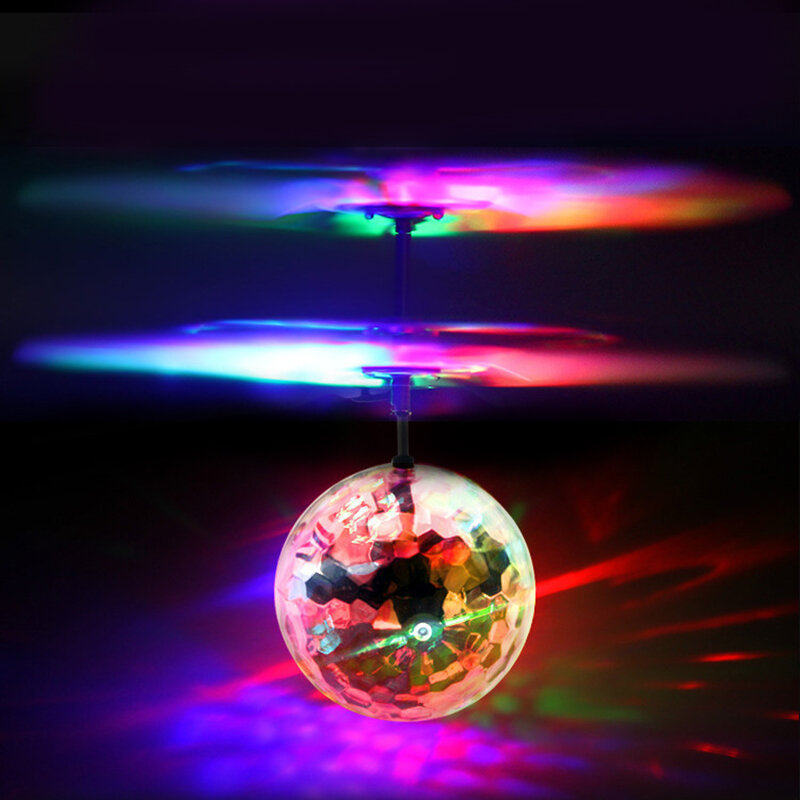 Smart  Induction Flying Ball Mini Drone Rc Helicopter Children's LED Luminous Flying Vehicle Toy Remote Control Kids Gift