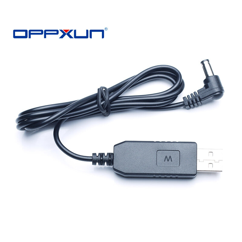 2021 OPPXUN USB Charger Cable with Indicator Light for BaoFeng UVB3Plus Batetery Portable Radio BF-UVB3 UV-S9 Plus Walkie Talkie