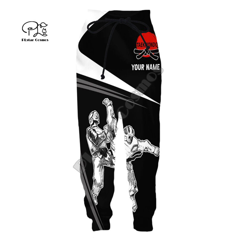 Cosplay arti marziali sport Taekwondo abbigliamento sportivo uomo/donna Streetwear 3dprint Harajuku pantaloni sportivi Casual Jogger pantaloni 3