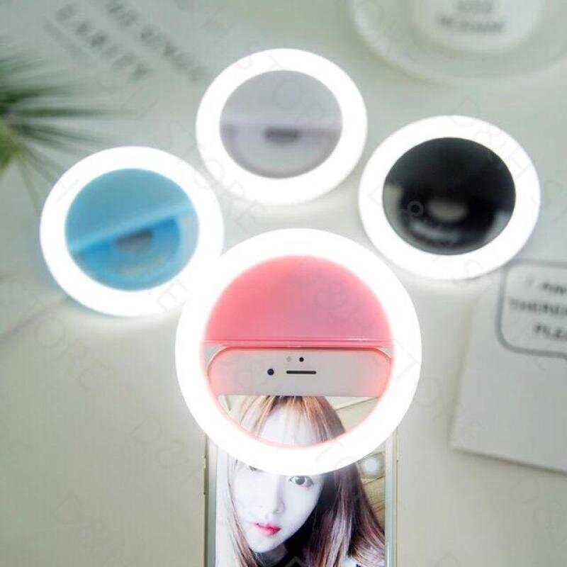 Selfie 미니 링 라이트 플래시 LED 충전식 카메라 사진 비디오 휴대용 플래시 스마트 폰 빠른 배달