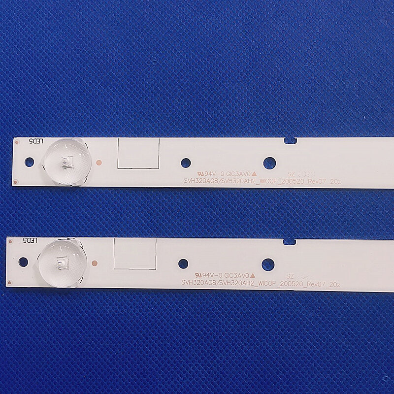 Kit de bande de rétro-éclairage LED, 2 pièces, 5LED, 595mm, pour SVH320AG8