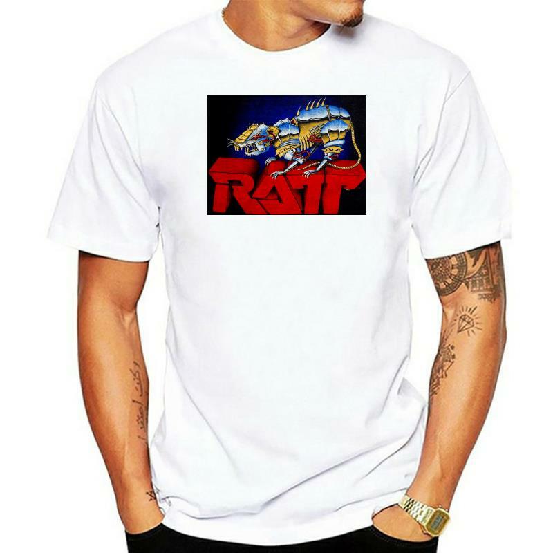 Vintage Ratt 1984 Tour concerto nuova T-Shirt taglia S-2Xl girocollo Tee Shirt