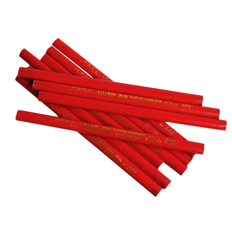 10x 175 мм Плотницкие карандаши Самый дешевый и хороший набор «сделай сам» для строителей столяры деревообрабатывающий новые канцелярские то...
