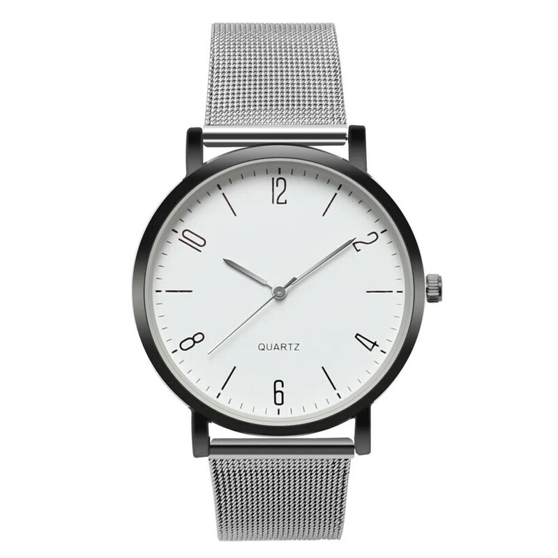 Reloj de pulsera de lujo para mujer, reloj de pulsera analógico de cuarzo de acero inoxidable de cristal, estilo informal, XQ