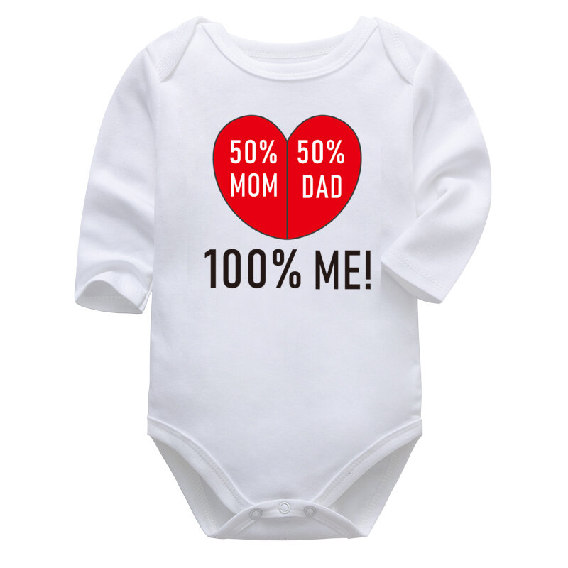 Body para bebê recém-nascido menino e menina manga longa roupas de bebê 0-24 meses algodão macacão infantil carta impressão