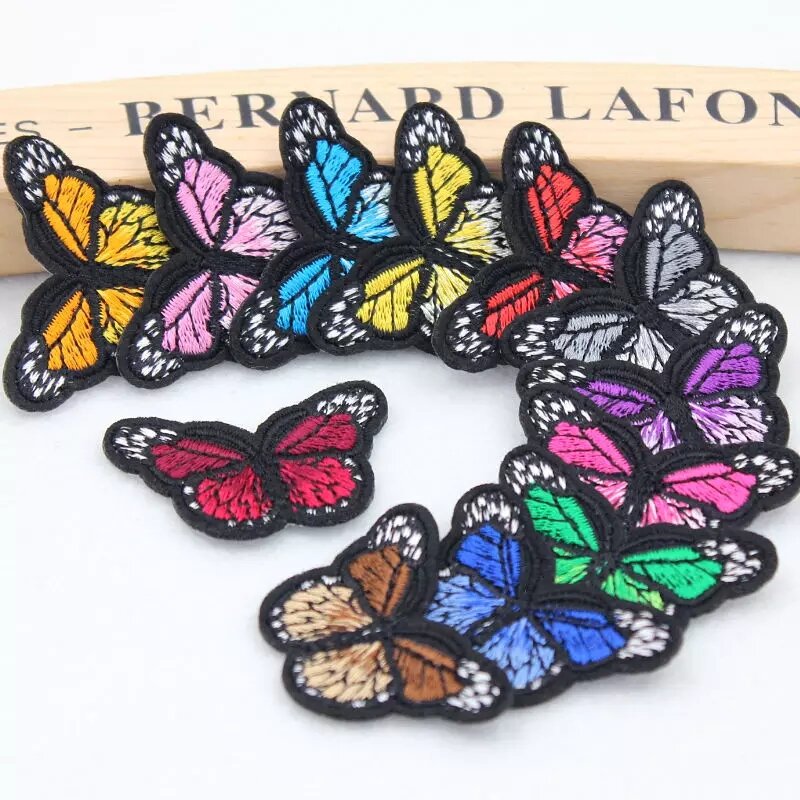 Parche de lentejuelas mariposa