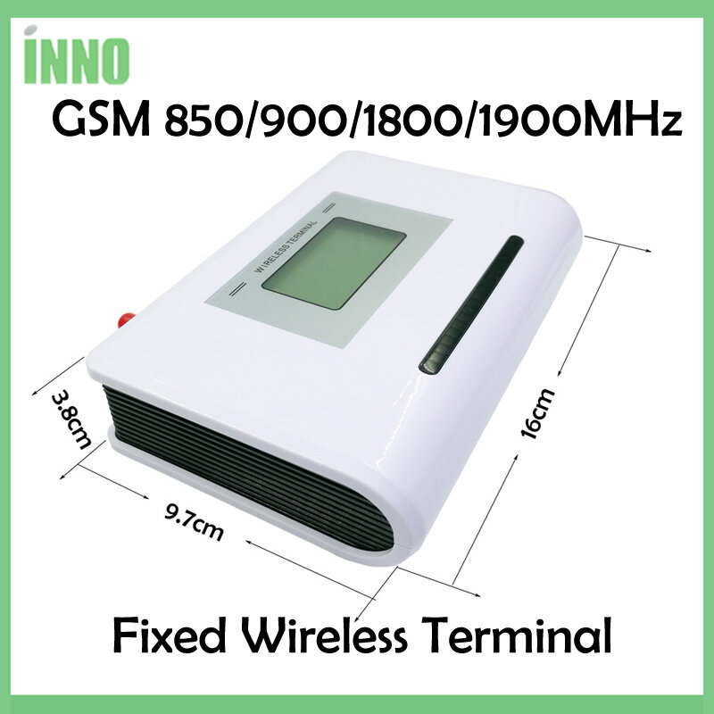 GSM 850/900/1800/1900MHZ Fixed wireless terminal with LCD display, support alarm system, PABX, clear voice,stable signal