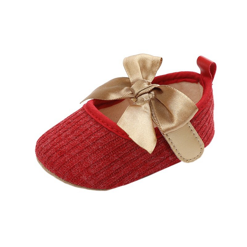 Newborn Baby Kids Fashion First Walker Infant Girl Sweet Soft suole Bow Lovely Toddler antiscivolo Princess presepe Shoes