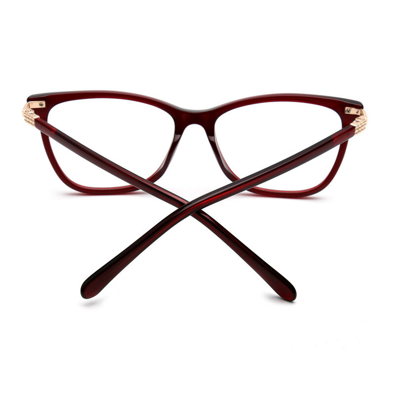 JM – lunettes à monture en acétate pour femmes, verres à lumière bleue, RG2018