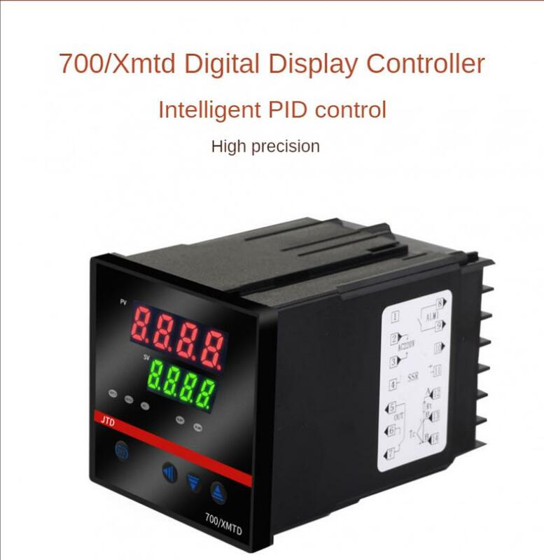 Zhilong-termostato 700xmtd, instrumento de control de temperatura constante SSR, regulador ajustable de temperatura, interruptor de salida de relé SSR