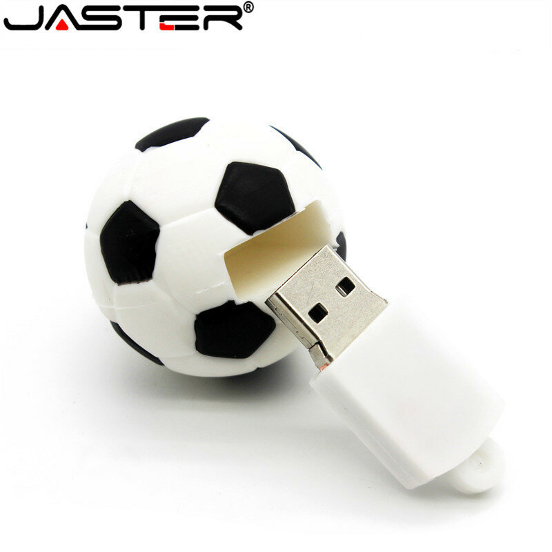 JASTER  The new Football USB flash drive USB 2.0 Pen Drive minions Memory stick pendrive 4GB 8GB 16GB 32GB 64GB gift