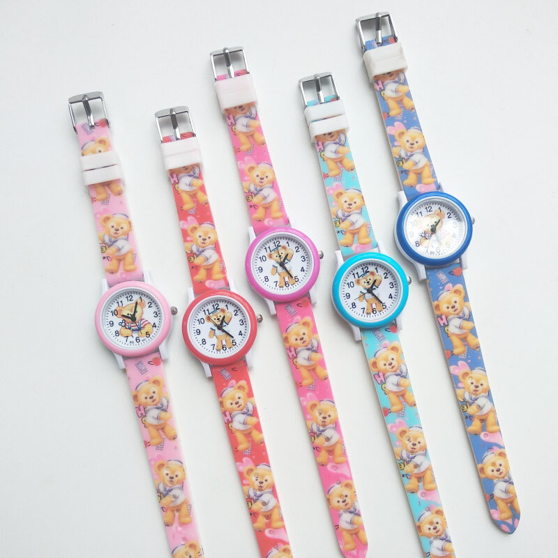 8 видов стилей, 3D Мультяшные часы для девочек, детские часы, детские часы для девочек и мальчиков, студенческие часы, кварцевые наручные часы,...