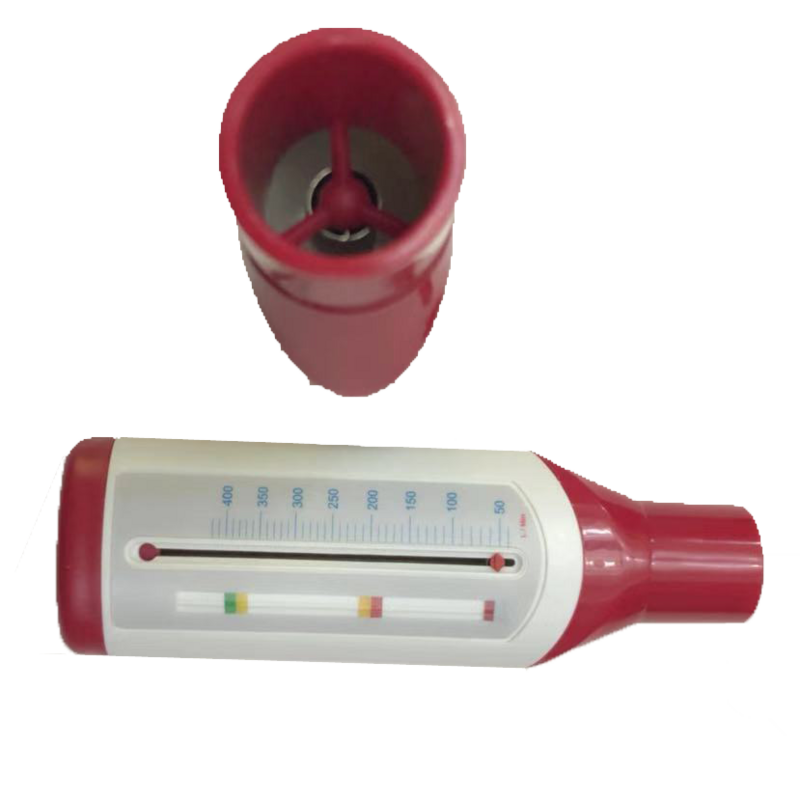 Medidor de flujo máximo para adultos y niños, espirómetro portátil para monitorizar la función de respiración de los pulmones, envío gratis